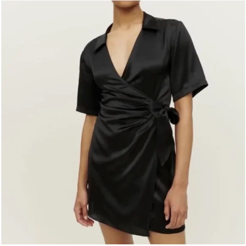 Reformation Silk Mini Dress